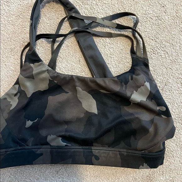 Athleta Intimates & Sleepwear Athleta Camo Sports Bra Sm Poshmark